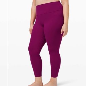 Align pant II 25” deep fuschia 4